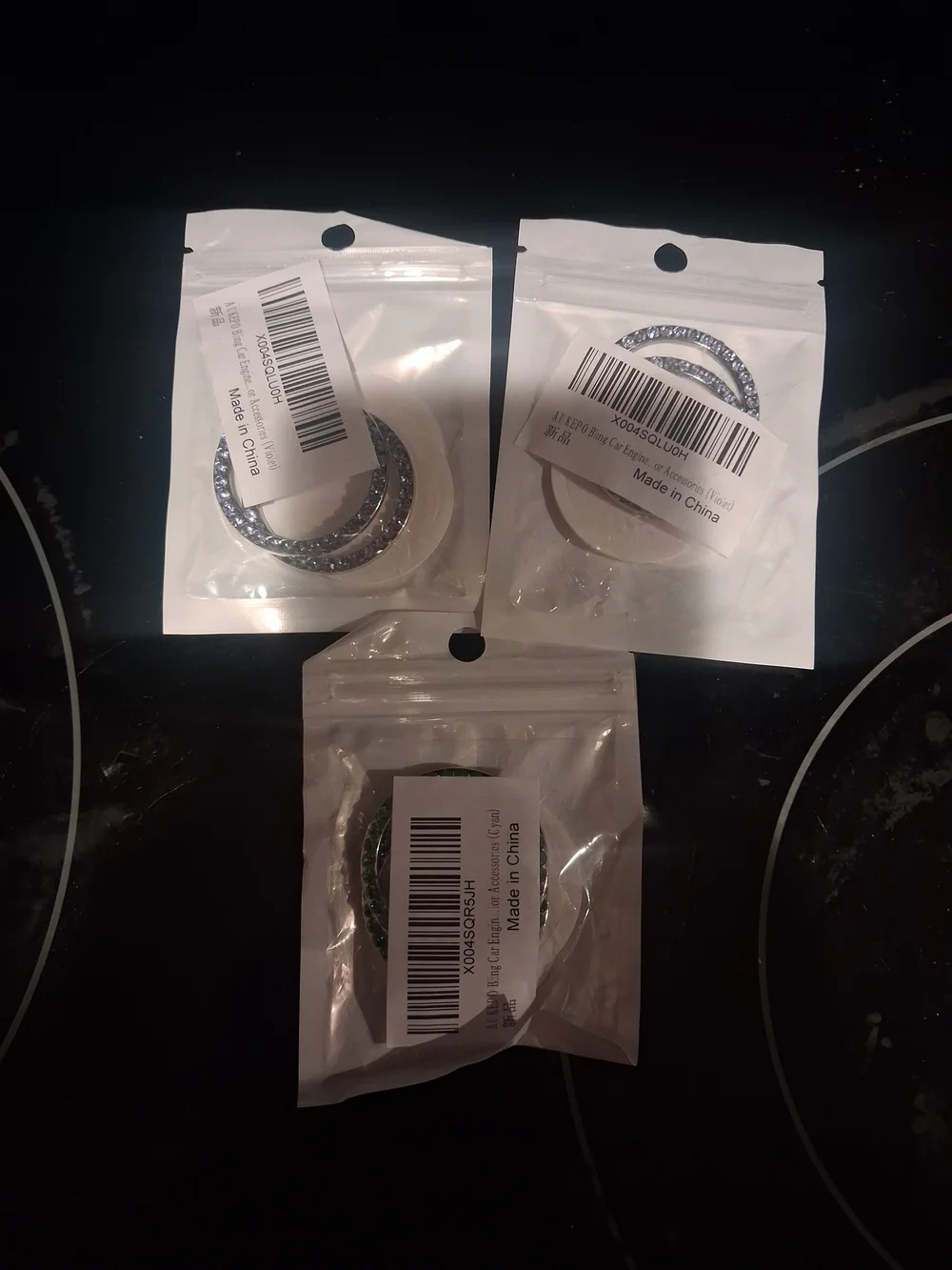 Universal Purplr and Green Engine Covers- One Is 7 Or 2  For $12